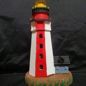 Colorful Lighthouse Figurine
